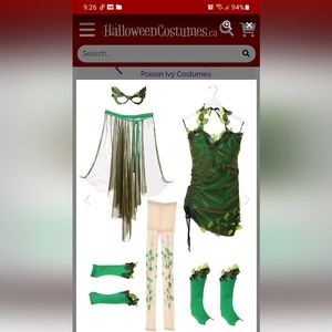 Poison Ivy costume